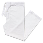 Plain Cotton and Cashmere Pyjamas in Cream