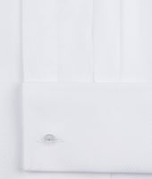 Tailored Fit Plain Marcella Double Cuff Dress Shirt In
