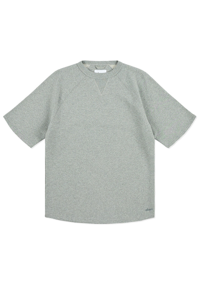 Raglan Easton Sweat in Grey Marl