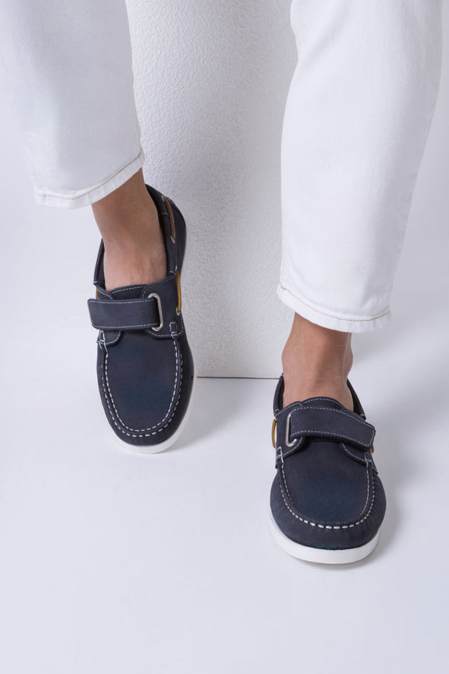 Chaussures bateau Frehalo - cuir