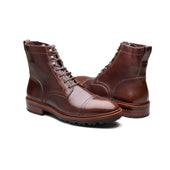 Dixon Cap Toe Derby Boot Chromexcel Hand Welted Service Boots