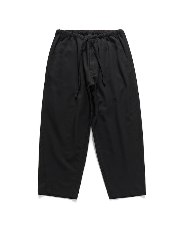 LOUNGER CURVED EASY PANTS / BLACK