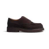 Crepe Sole Eugene Golf Derby [Brown suede calfskin]