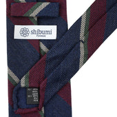 Japanese Striped Wool Tie