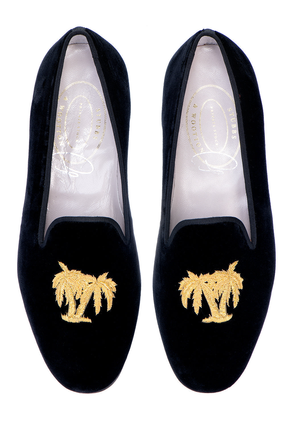 Folly Noir Velvet Slipper (Men)