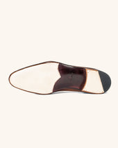 Brown Laced Loafers