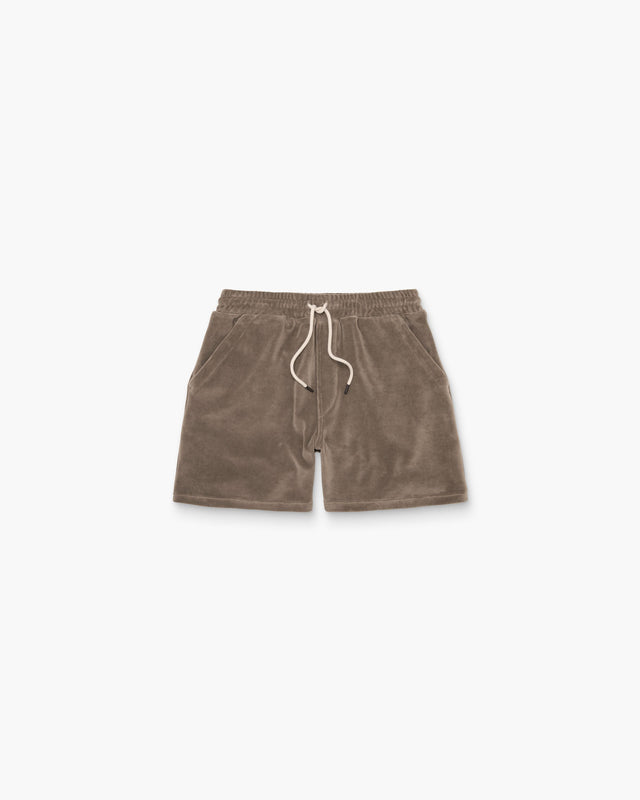 Morel Velour Shorts