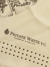 The Manchester Silk Scarf - Alabaster
