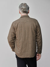 Wool Plaid Cpo Jacket