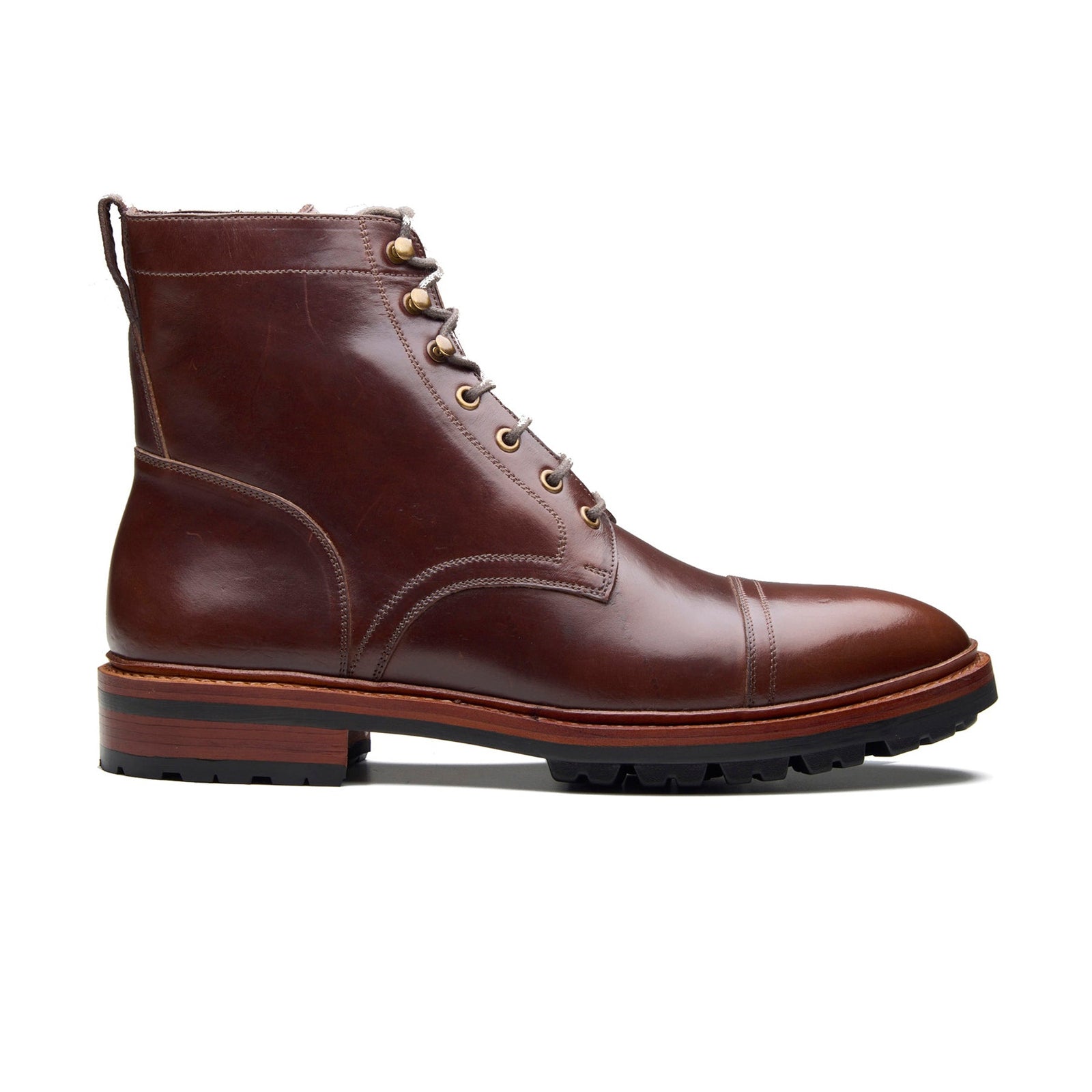 Dixon Cap Toe Derby Boot Chromexcel Hand Welted Service Boots