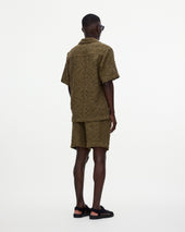 Pine Verve Palmer Crochet Shirt