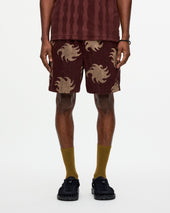Mocha Ember Terry Shorts