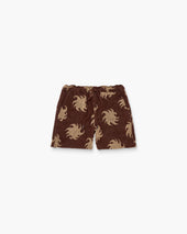 Mocha Ember Terry Shorts