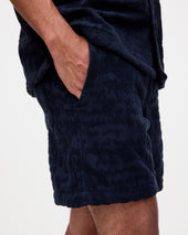 Night Lagoon Terry Shorts