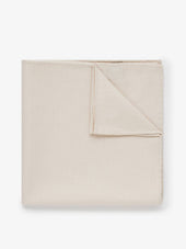 Light Beige Pocket Square Cotton