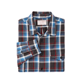 Lightweight Alaskan Guide Shirt - Glacier Blue Plaid