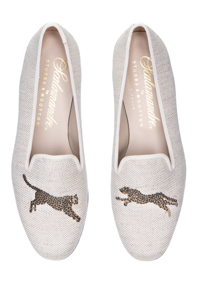 Cheetah Dune Linen Slipper (Men)