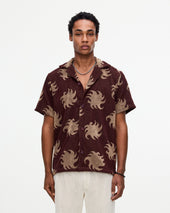 Mocha Ember Cuba Terry Shirt