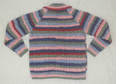 13a Lumber Cardigan Childs 100 New Lanark Wool