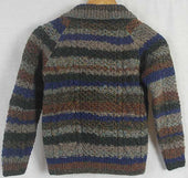 13a Lumber Cardigan Childs 100 Shetland