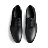 Albi Oxford [Men Black grained calfskin]