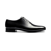 Albi Oxford[Men Black patent calfskin]