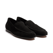 Toulouse Soft Loafer[Men Black suede calfskin]