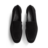 Toulouse Soft Loafer[Men Black suede calfskin]