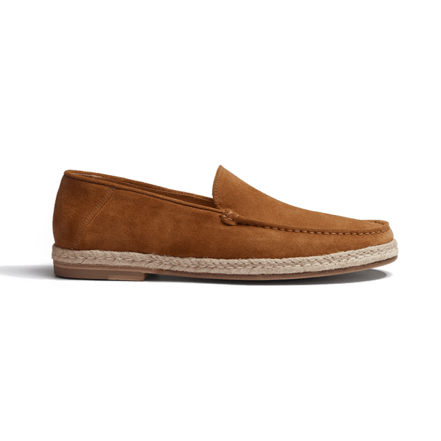 Uzès Espadrille Loafer [Beachnut suede leather]