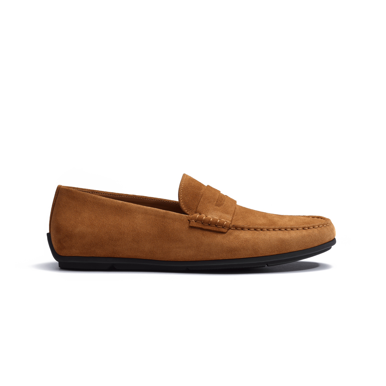 Car Shoe Warning [men beachnut suede leather]