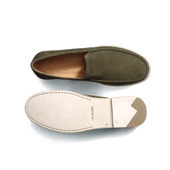 Uzès Espadrille Loafer[Men Khaki Suede Leather]