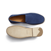 Uzès Espadrille Loafer [Limoges Blue suede leather]