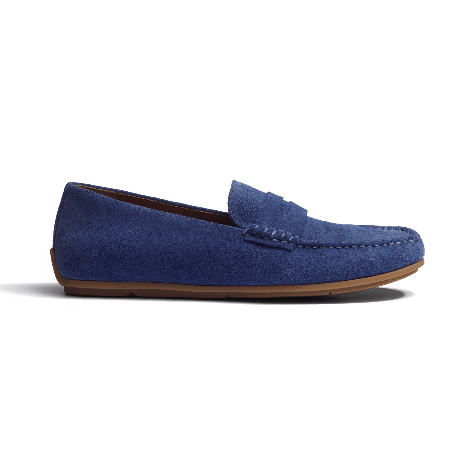 Car Shoe Warning [Limoges Blue suede leather]