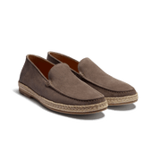 Uzès Espadrille Loafer [Taupe suede leather]
