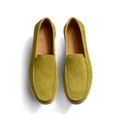 Uzès Espadrille Loafer [Anis green suede leather]