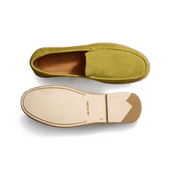 Uzès Espadrille Loafer [Anis green suede leather]