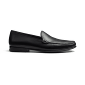 Calvi Soft Loafer[Men Black soft calfskin]