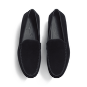 Calvi Soft Loafer[Men Navy blue suede goatskin]