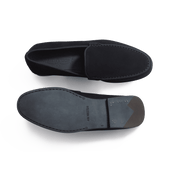 Calvi Soft Loafer[Men Navy blue suede goatskin]