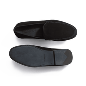 Calvi Soft Loafer[Men Black Suede Goatskin]