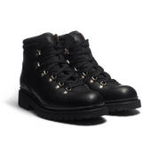 GRW Hiking Boots [Black wax calfskin & black nubuck]