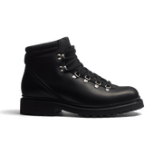 GRW Hiking Boots [Black wax calfskin & black nubuck]