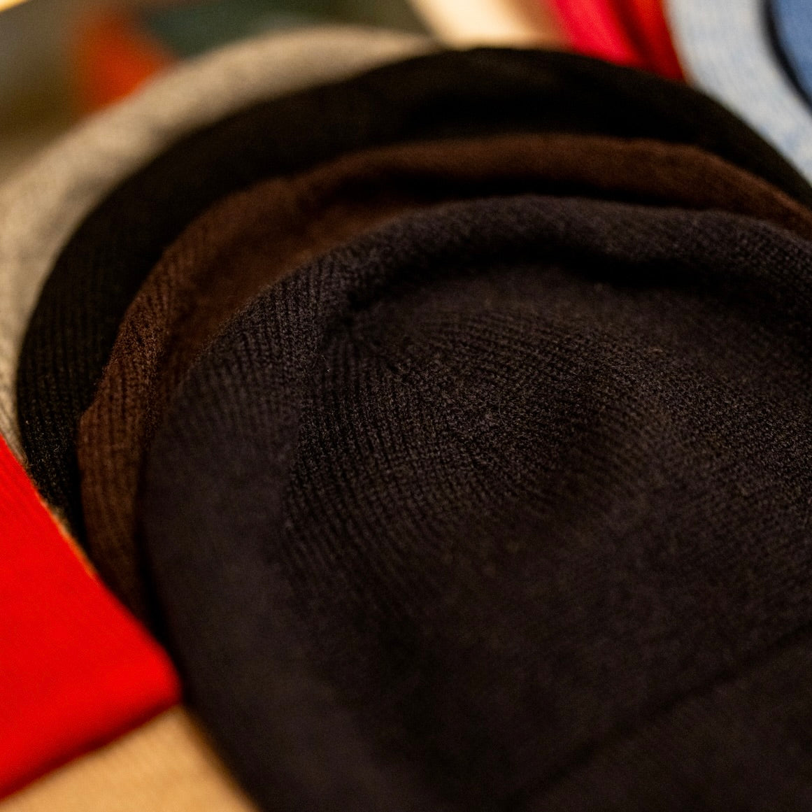 Cashmere Beanie Knitted Hat In