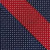 3x Dotted Cotton Handkerchief Set Cherry