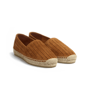 Wait and Sea Espadrille [Men Beachnut suede calfskin]