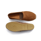 Wait and Sea Espadrille [Men Beachnut suede calfskin]