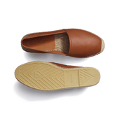 Wait and Sea Espadrille [Men Beachnut nappa calfskin]