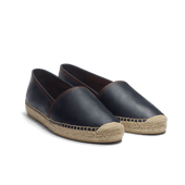 Wait and Sea Espadrille Roland-Garros [Men navy nappa calfskin]