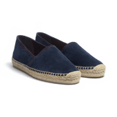 Roland-Garros Espadrille [Men Navy suede calfskin]