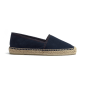 Roland-Garros Espadrille [Men Navy suede calfskin]